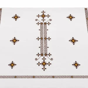 Handwoven Ethiopian Cotton Bedspread | አልጋ ልብስ
