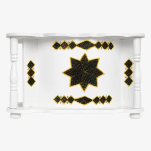 Ethiopian Rekebot Coffee Table | ረከቦት