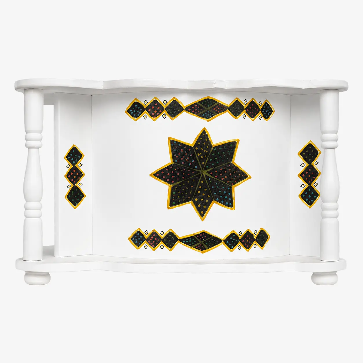 Ethiopian Rekebot Coffee Table | ረከቦት